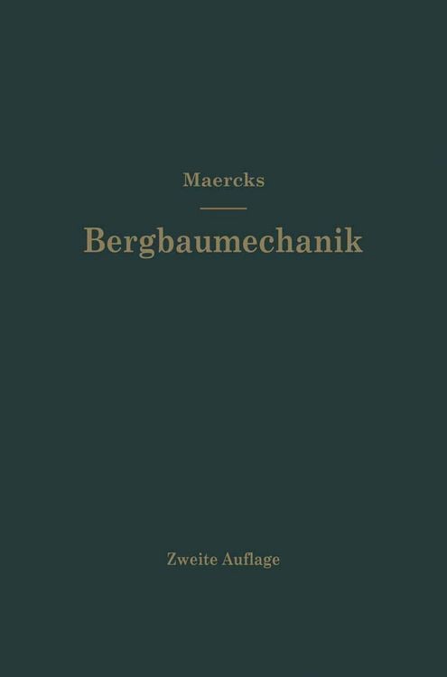 Produktbild: Bergbaumechanik