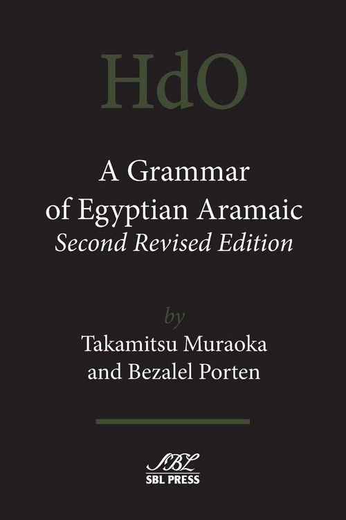 Produktbild: A Grammar of Egyptian Aramaic, Second Revised Edition