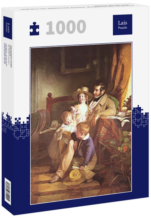 Produktbild: Lais Puzzle Friedrich von Amerling - Portr&auml;t des Rudolf von Arthaber und seiner Kinder 1000 Teile