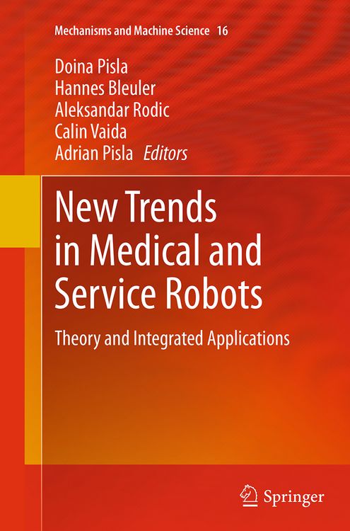 Produktbild: New Trends in Medical and Service Robots
