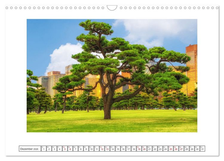 Produktbild: Tokio - Tradition und Moderne (Wandkalender 2026 DIN A3 quer), CALVENDO Monatskalender