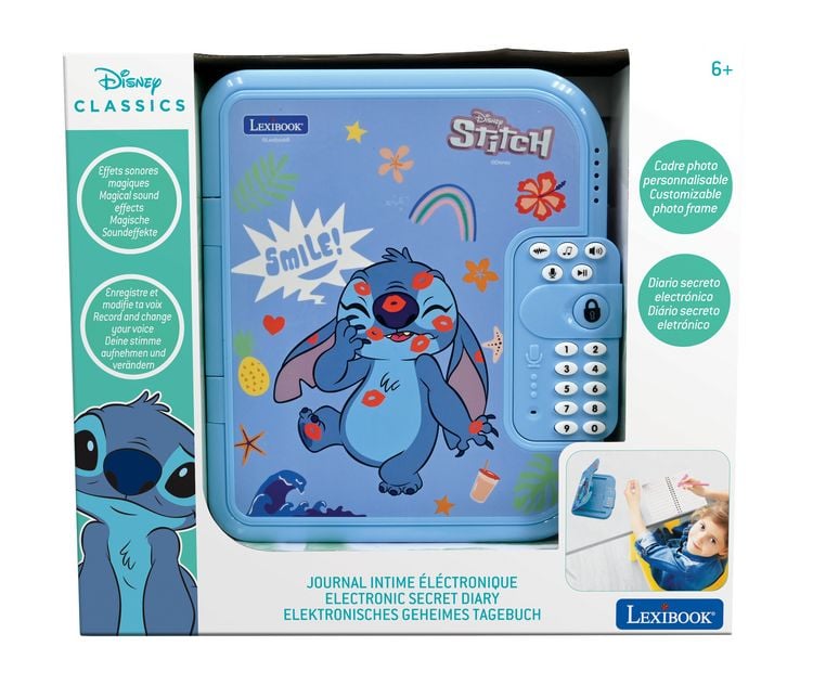 Produktbild: Disney Stitch elektronisches Geheimtagebuc
