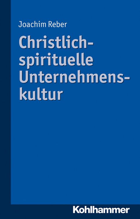 Produktbild: Christlich-spirituelle Unternehmenskultur