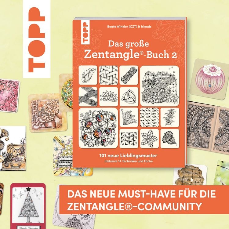 Produktbild: Das gro&szlig;e Zentangle-Buch 2