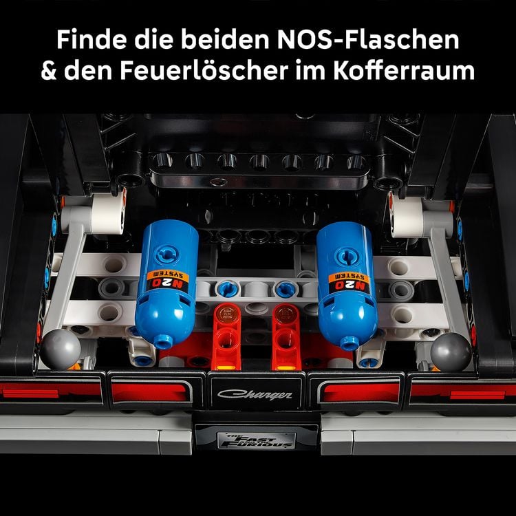 Produktbild: LEGO Technic 42231 Fast and Furious Dodge Charger R/T Auto, Modellbau