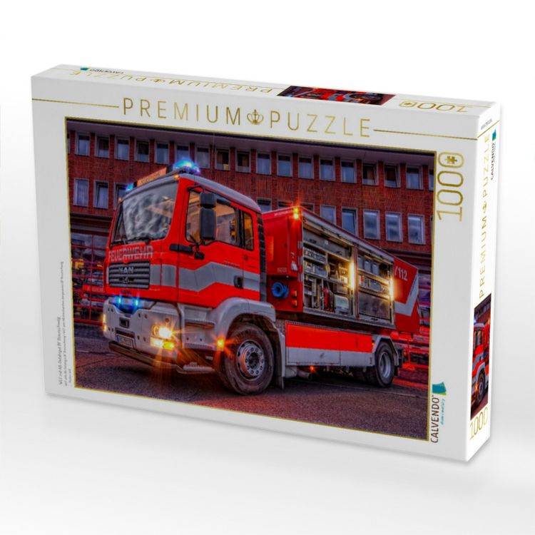 Produktbild: CALVENDO Puzzle WLF mit AB-Gefahrgut BF Braunschweig | 1000 Teile Lege-Gr&ouml;&szlig;e 64x48cm Foto-Puzzle f&uuml;r gl&uuml;ckliche Stunden