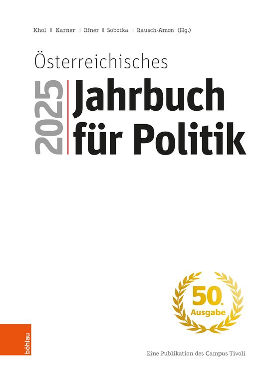 Produktbild: &Ouml;sterreichisches Jahrbuch f&uuml;r Politik 2025