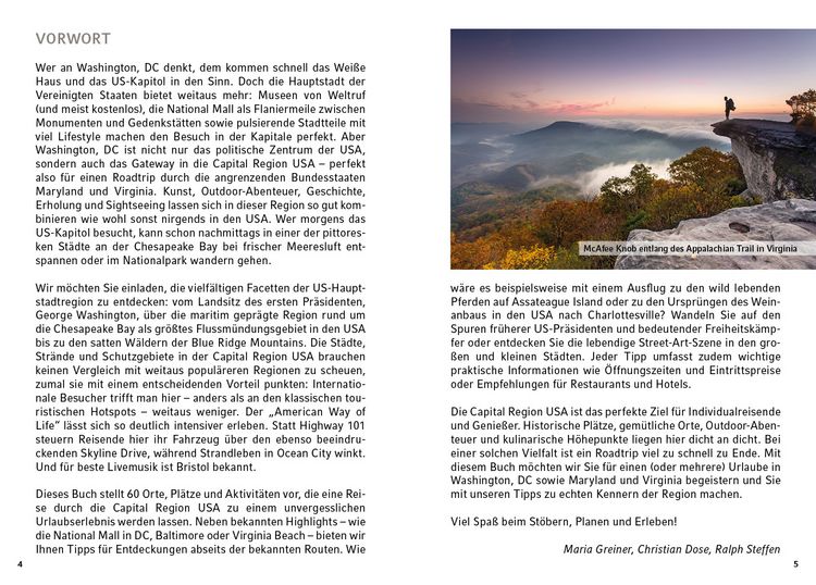 Produktbild: USA - Capital Region TravelGuide