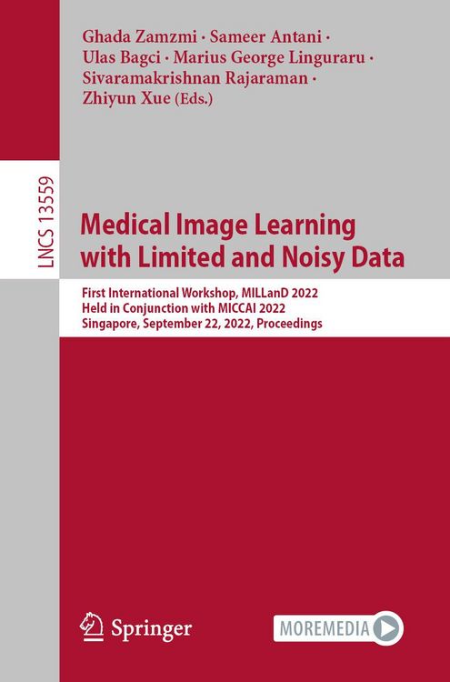 Produktbild: Medical Image Learning with Limited and Noisy Data
