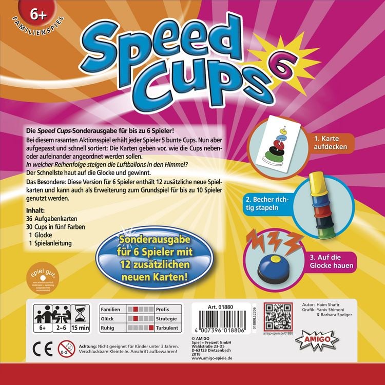 Produktbild: Speed Cups 6 (Spiel)