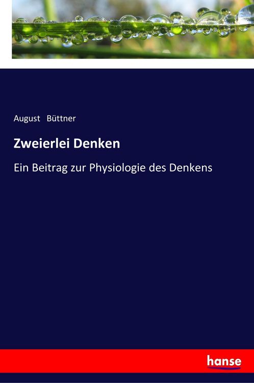Produktbild: Zweierlei Denken