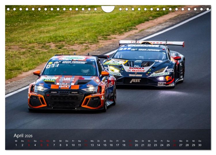 Produktbild: N&uuml;rburgring Langstreckenmeisterschaft (Wandkalender 2026 DIN A4 quer), CALVENDO Monatskalender