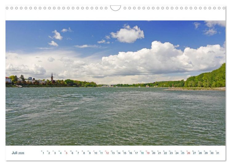 Produktbild: K&ouml;nigswinter. Drachenfels und Rheinromantik (Wandkalender 2026 DIN A3 quer), CALVENDO Monatskalender