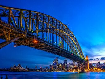 Produktbild: CALVENDO Puzzle Coat Hanger - Sydney Harbour Bridge | 1000 Teile Lege-Gr&ouml;&szlig;e 64 &times; 48 cm Foto-Puzzle f&uuml;r gl&uuml;ckliche Stunden