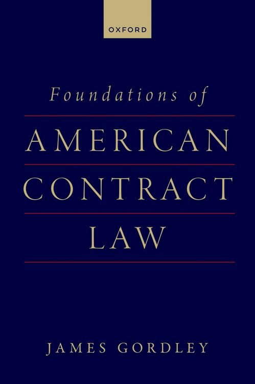 Produktbild: Foundations of American Contract Law