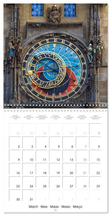 Produktbild: PRAGUE Highlights (Wall Calendar 2026 12 &times; 12 Inch) CALVENDO 12 Month Wall Calendar