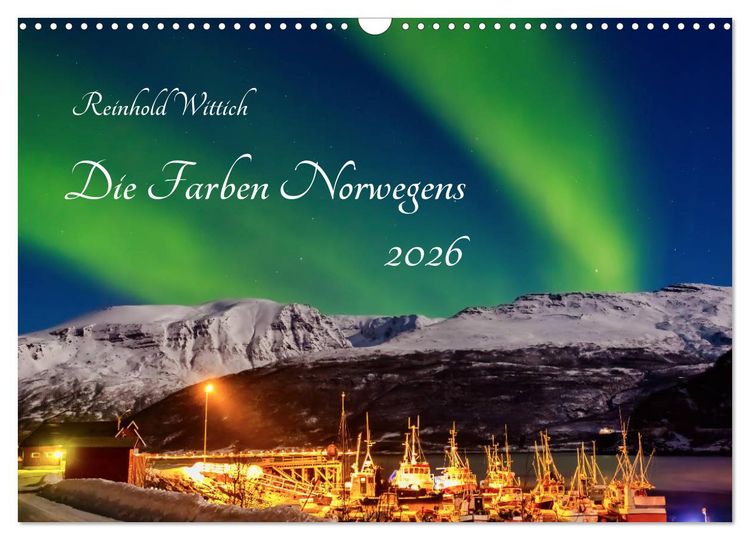 Produktbild: Die Farben Norwegens (Wandkalender 2026 DIN A3 quer), CALVENDO Monatskalender