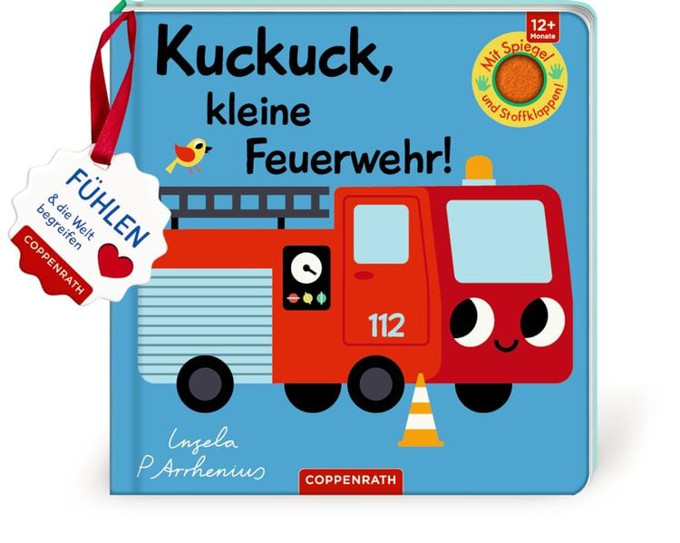 Produktbild: Mein Filz-Fühlbuch: Kuckuck, kleine Feuerwehr!