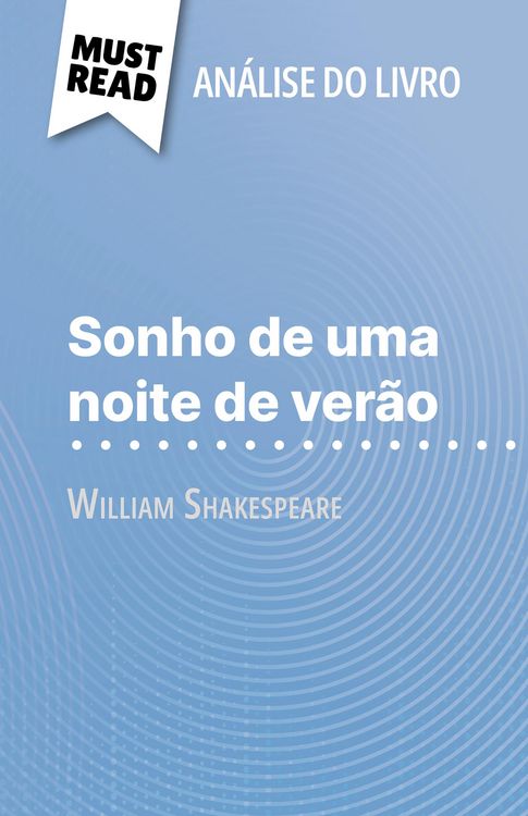 Produktbild: Sonho de uma noite de ver&atilde;o de William Shakespeare (An&aacute;lise do livro)