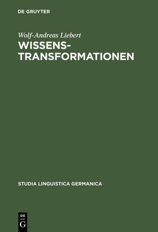 Produktbild: Wissenstransformationen