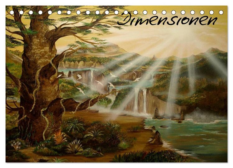 Produktbild: Dimensionen (Tischkalender 2026 DIN A5 quer), CALVENDO Monatskalender