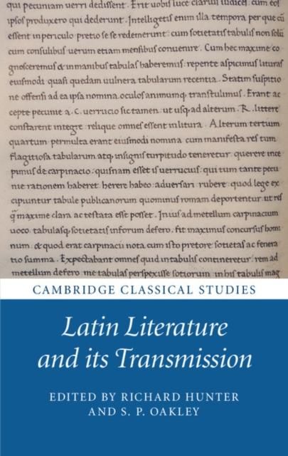 Produktbild: Latin Literature and its Transmission