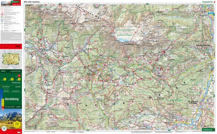 Produktbild: freytag & berndt Wanderkarte WKXL 3030 Hochk&ouml;nig XL 1:30.000