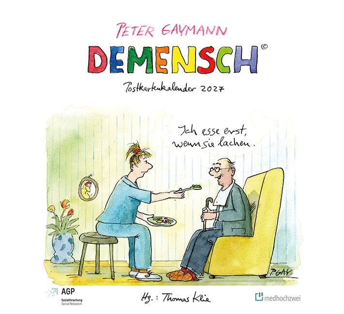 Produktbild: DEMENSCH Postkartenkalender 2027