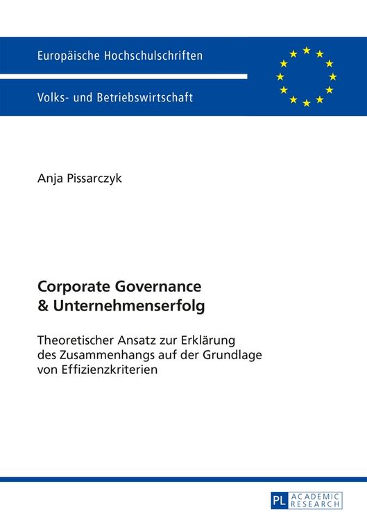 Produktbild: Corporate Governance und Unternehmenserfolg