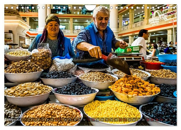 Produktbild: Duschanbe &ndash; Hauptstadt von Tadschikistan (Wandkalender 2027 DIN A4 quer), CALVENDO Monatskalender