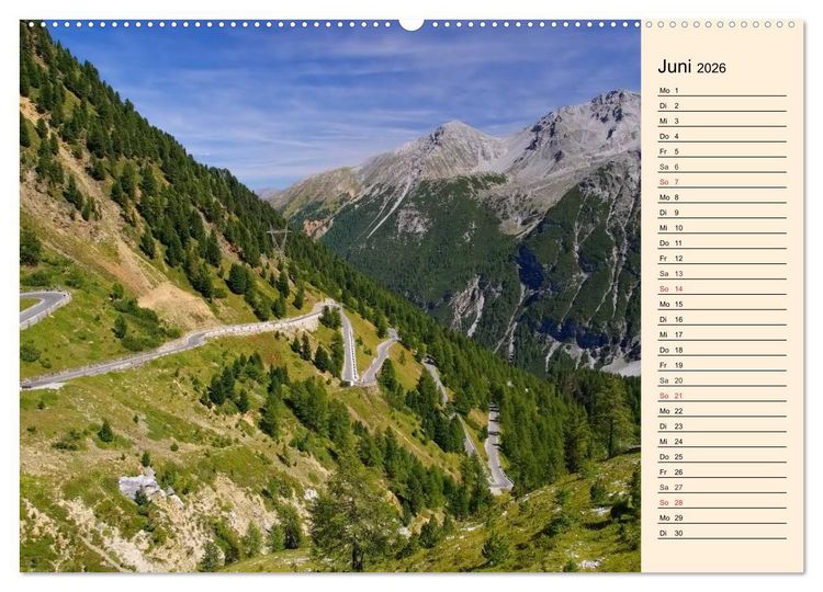Produktbild: S&uuml;dtirol - Zwischen Ortler und Dolomiten (Wandkalender 2026 DIN A2 quer), CALVENDO Monatskalender