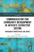 Produktbild: Communication for Community Development in Africa's Extractive Sector