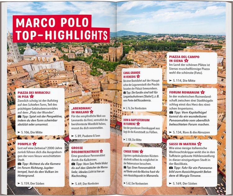 Produktbild: MARCO POLO Reisef&uuml;hrer Italien
