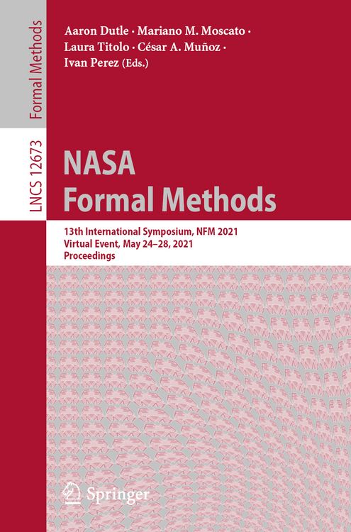 Produktbild: NASA Formal Methods