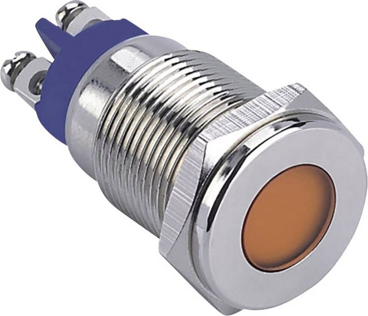 Produktbild: TRU Components GQ16F-D/G/12V/N LED-Signalleuchte Gr&uuml;n 12 V/DC