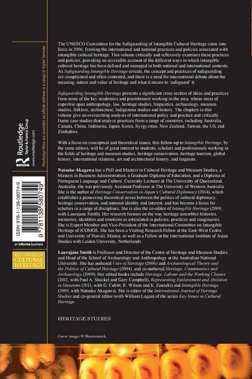 Produktbild: Safeguarding Intangible Heritage
