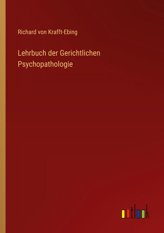 Produktbild: Lehrbuch der Gerichtlichen Psychopathologie