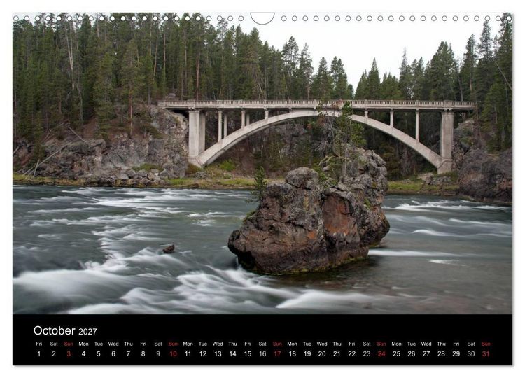 Produktbild: Beautiful Yellowstone and Grand Tetons National Parks (Wall Calendar 2027 DIN A3 landscape), CALVENDO 12 Month Wall Calendar