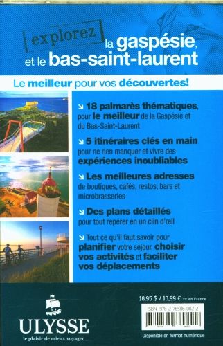 Produktbild: Explorez la Gasp&eacute;sie et le Bas-Saint-Laurent