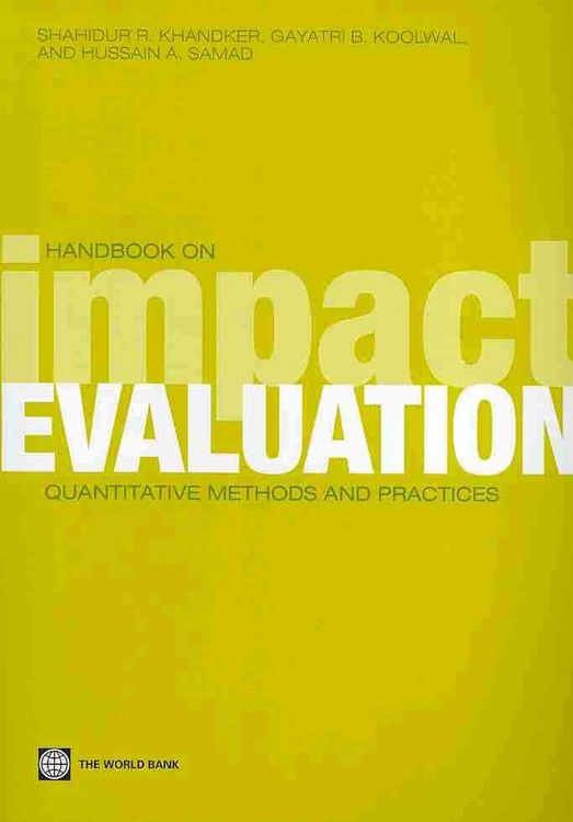 Produktbild: Handbook on Impact Evaluation