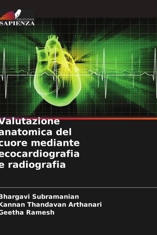 Produktbild: Valutazione anatomica del cuore mediante ecocardiografia e radiografia
