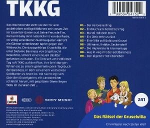 Produktbild: TKKG 241: Das R&auml;tsel der Gruselvilla