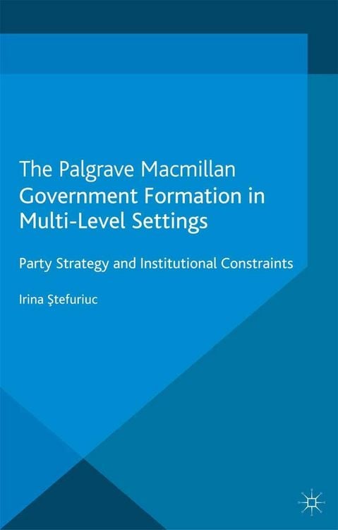 Produktbild: Government formation in Multi-Level Settings