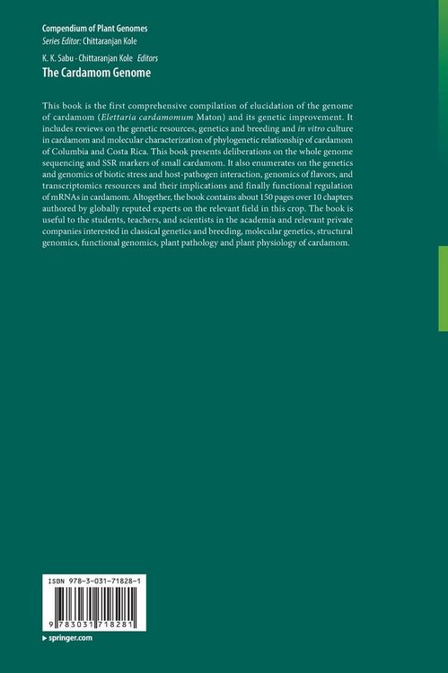 Produktbild: The Cardamom Genome