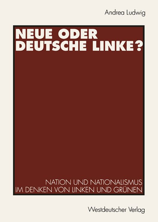 Produktbild: Neue oder Deutsche Linke?