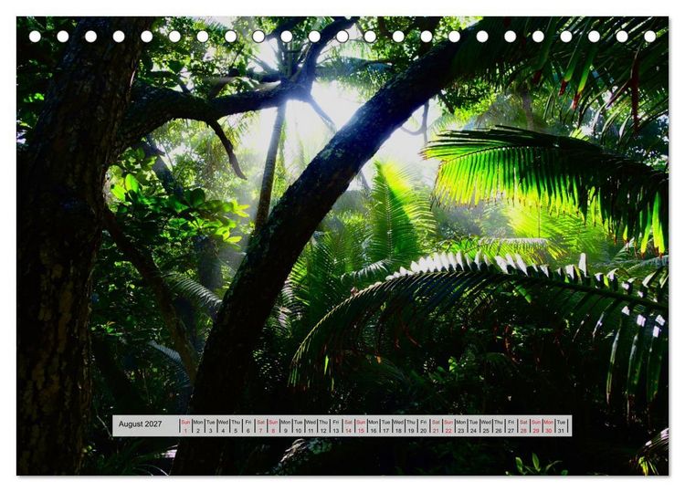 Produktbild: Aloha Spirit &ndash; The Magic of Hawaii (Desk Calendar 2027 DIN A5 landscape), CALVENDO 12 Month DeskCalendar