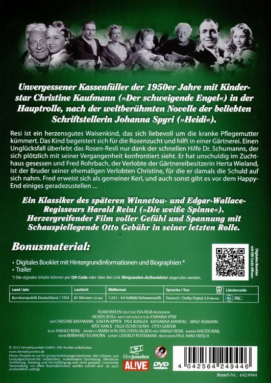Produktbild: Rosen-Resli (Neuauflage) (Filmjuwelen)