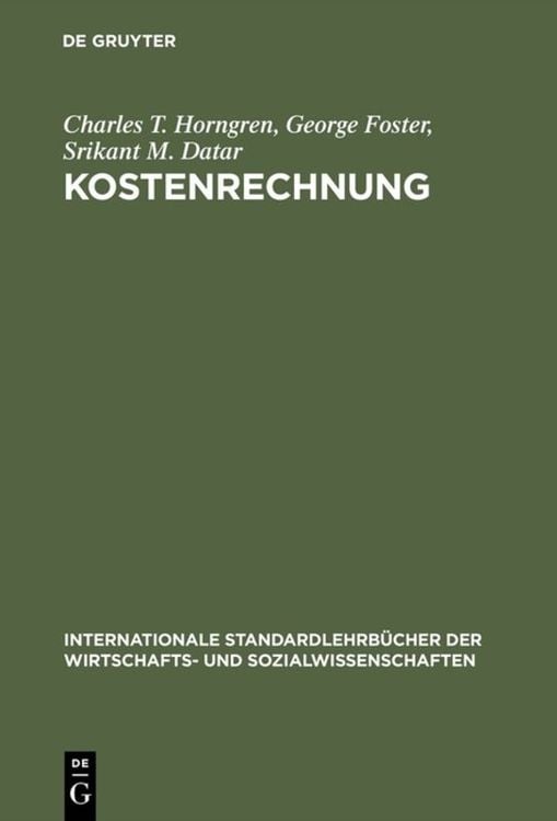 Produktbild: Kostenrechnung