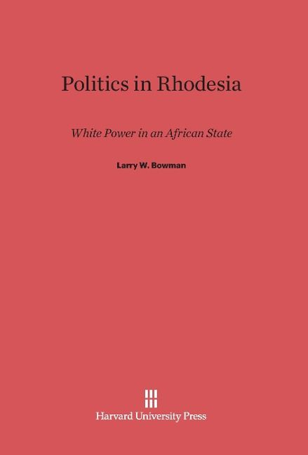 Produktbild: Politics in Rhodesia