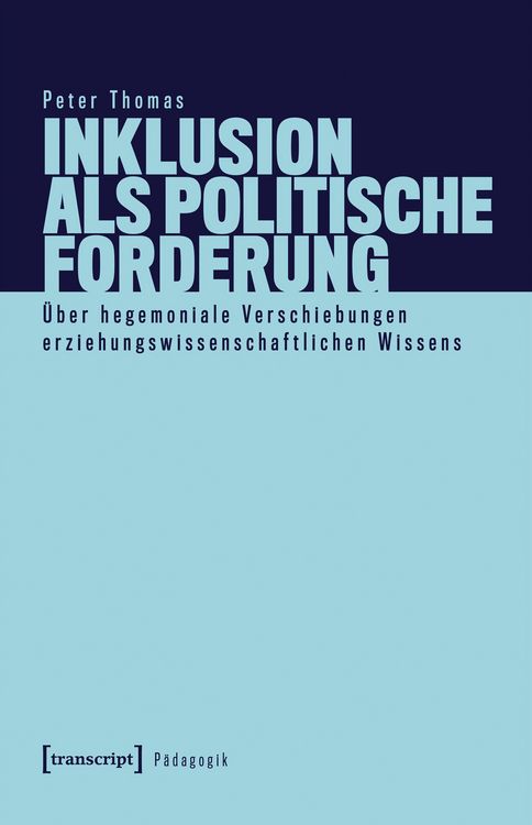 Produktbild: Inklusion als politische Forderung